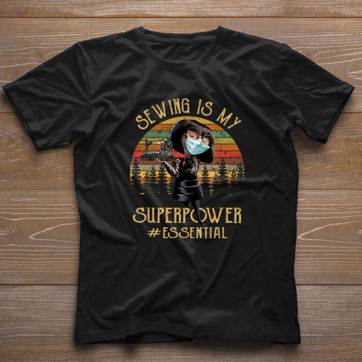 Edna Mode Sewing is my superpower essential vintage Coronavirus shirt