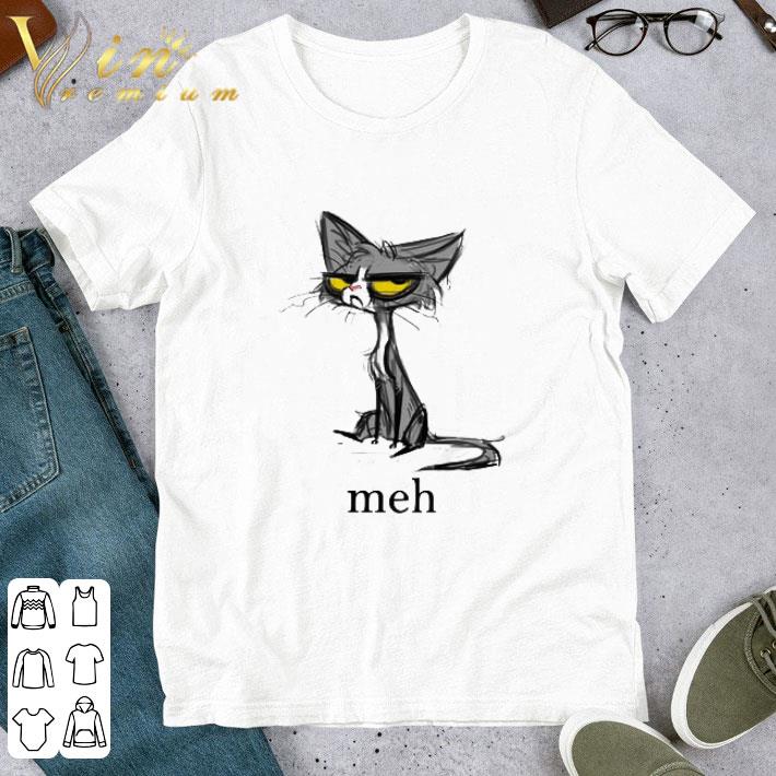 meh cat shirt
