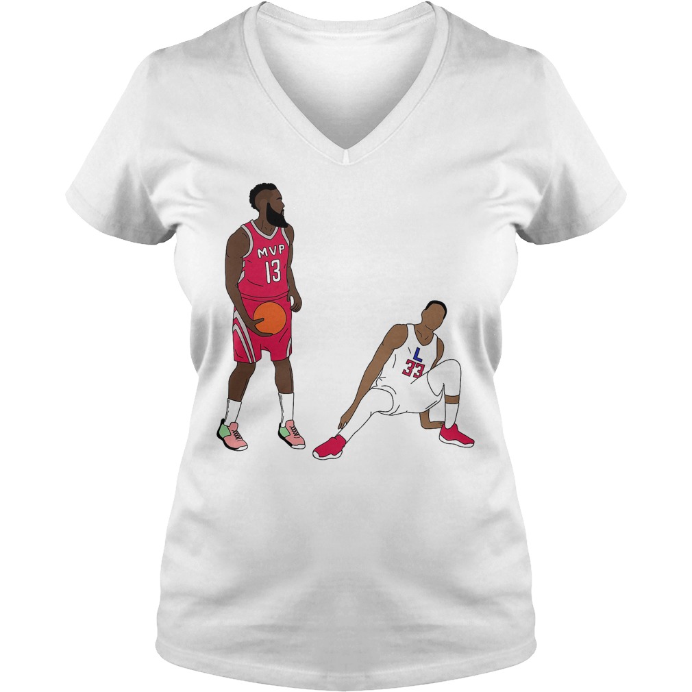 Ankle Breaker Staredown V Neck