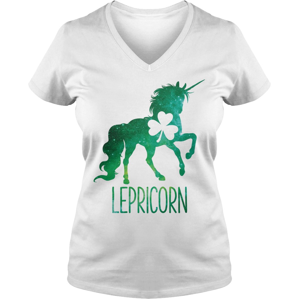 Lepricorn Leprechaun Unicorn Shirt 53 Lepricorn Leprechaun Unicorn V Neck