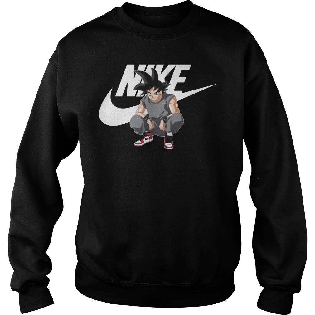 Official Songoku Nike Shirt, Hoodie, Sweater, Longsleeve T-Shirt 51 Official Songoku Nike Sweater