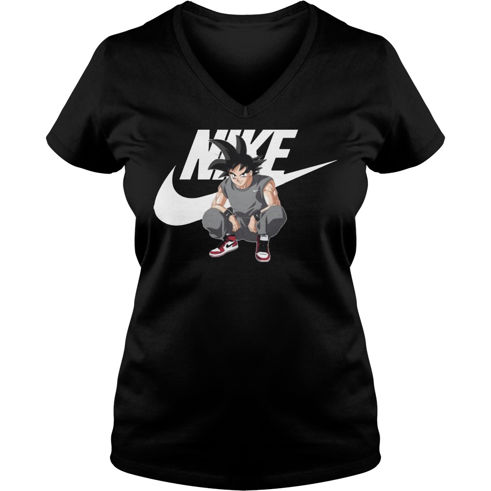 Official Songoku Nike Shirt, Hoodie, Sweater, Longsleeve T-Shirt 53 Official Songoku Nike V Neck
