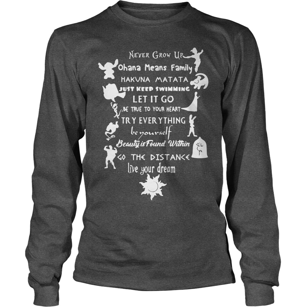 11 Best Disney Lessons Longsleeve