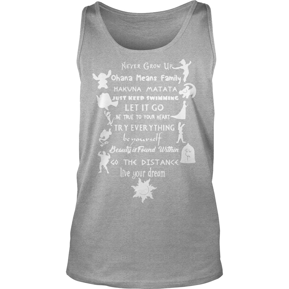 11 Best Disney Lessons Tank Top
