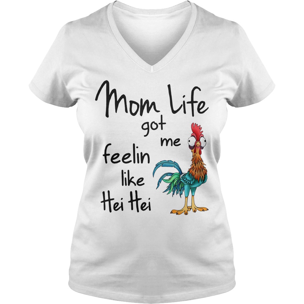 Disney Mom Life Got Me Feelin Like Hei Hei Shirt 5 Disney Mom Life Got Me Feelin Like Hei Hei V Neck