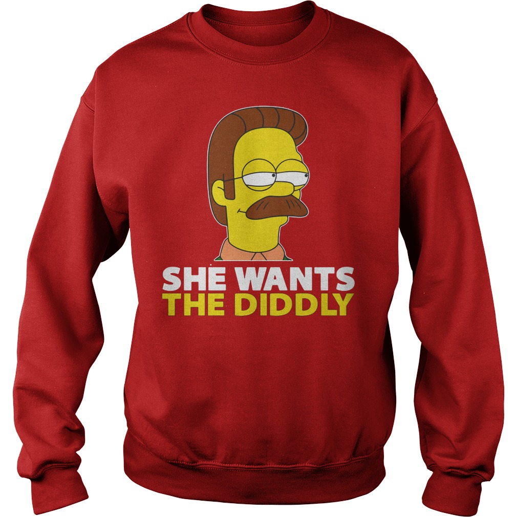 The Simpsons Ned Flanders She Wants The Diddly Sweater