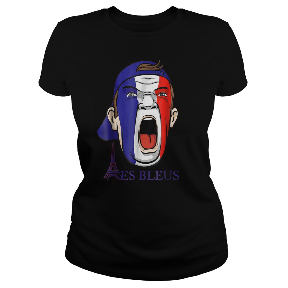 Allez Les Bleus, France World Cup 2018 T-Shirt Ladies Tee