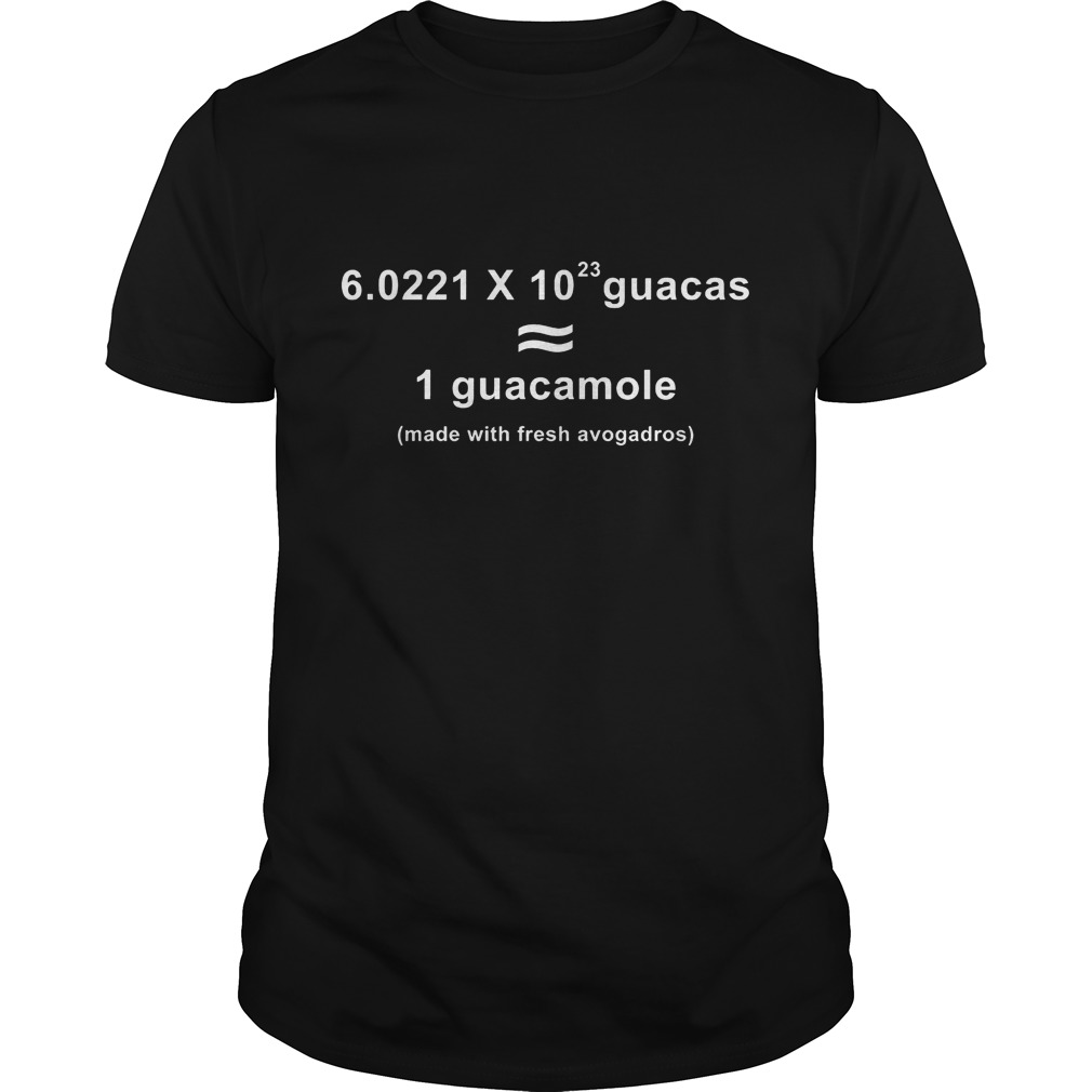 Made With Fresh Avagadros T-Shirt 8 Made With Fresh Avagadros T-Shirt Guys Tee
