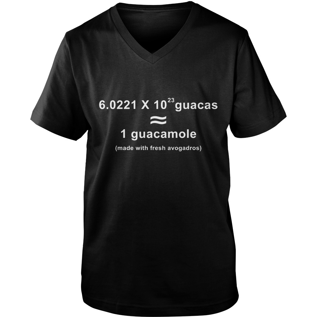 Made With Fresh Avagadros T-Shirt 6 Made With Fresh Avagadros T-Shirt Guys V-Neck