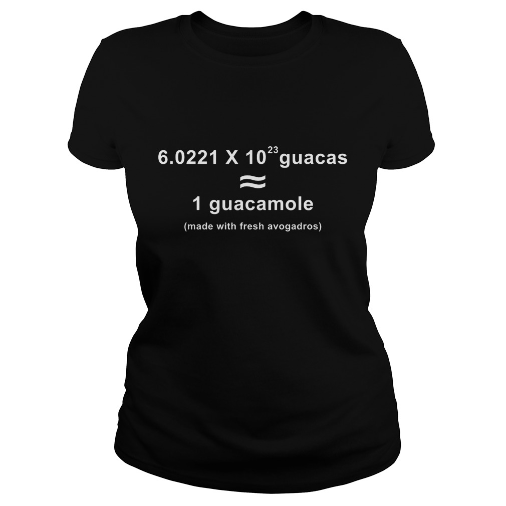 Made With Fresh Avagadros T-Shirt 7 Made With Fresh Avagadros T-Shirt Ladies Tee