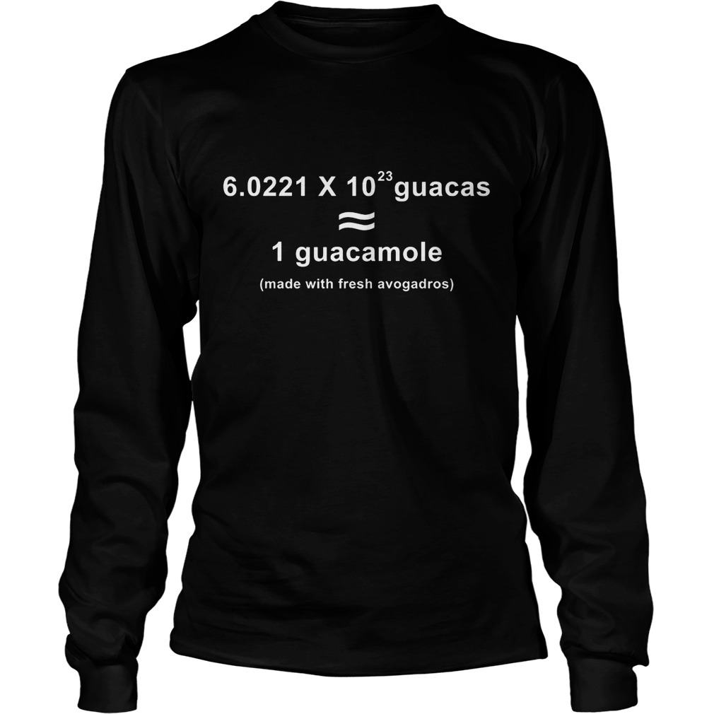 Made With Fresh Avagadros T-Shirt 3 Made With Fresh Avagadros T-Shirt Unisex Longsleeve Tee
