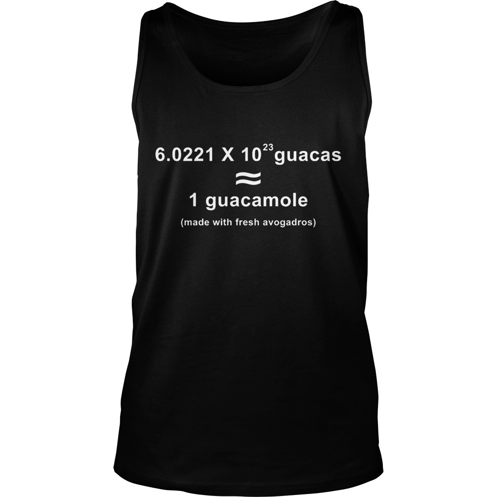 Made With Fresh Avagadros T-Shirt 5 Made With Fresh Avagadros T-Shirt Unisex Tank Top