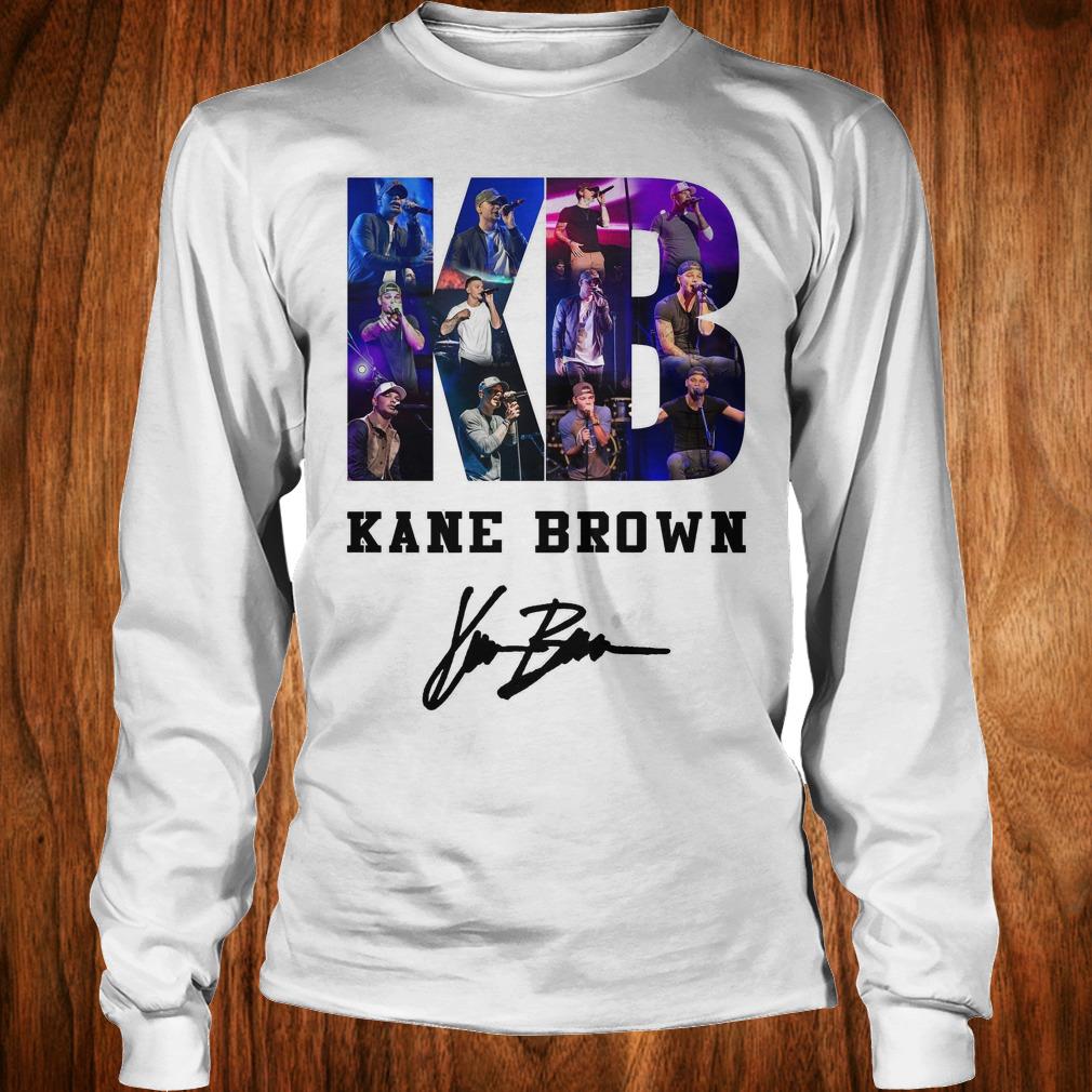 Kane Brown Signed KB Autograph shirt Longsleeve Tee Unisex