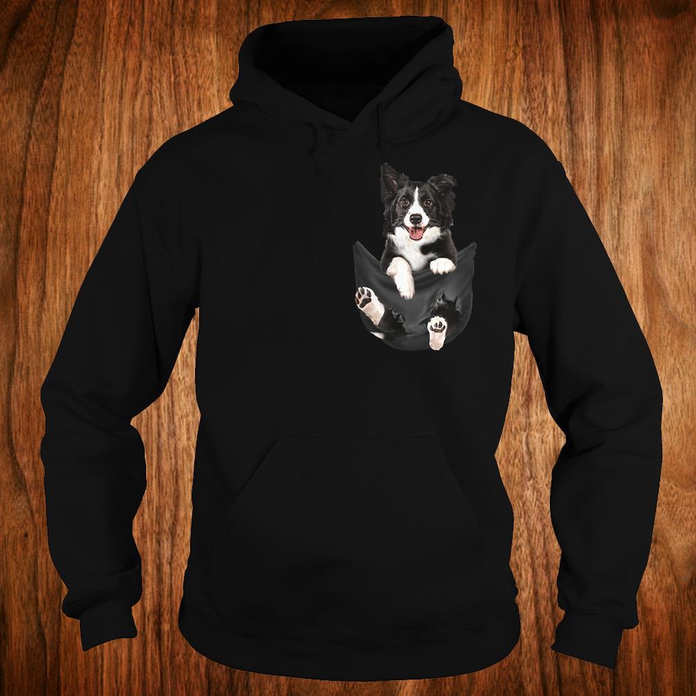 Official Border-Collie Tiny Pocket shirt Hoodie