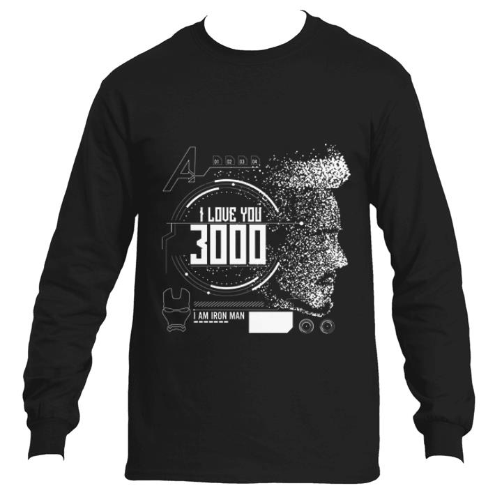 Awesome I love you 3000 I am Iron man Marvel shirt 2 Awesome I love you 3000 I am Iron man Marvel shirt