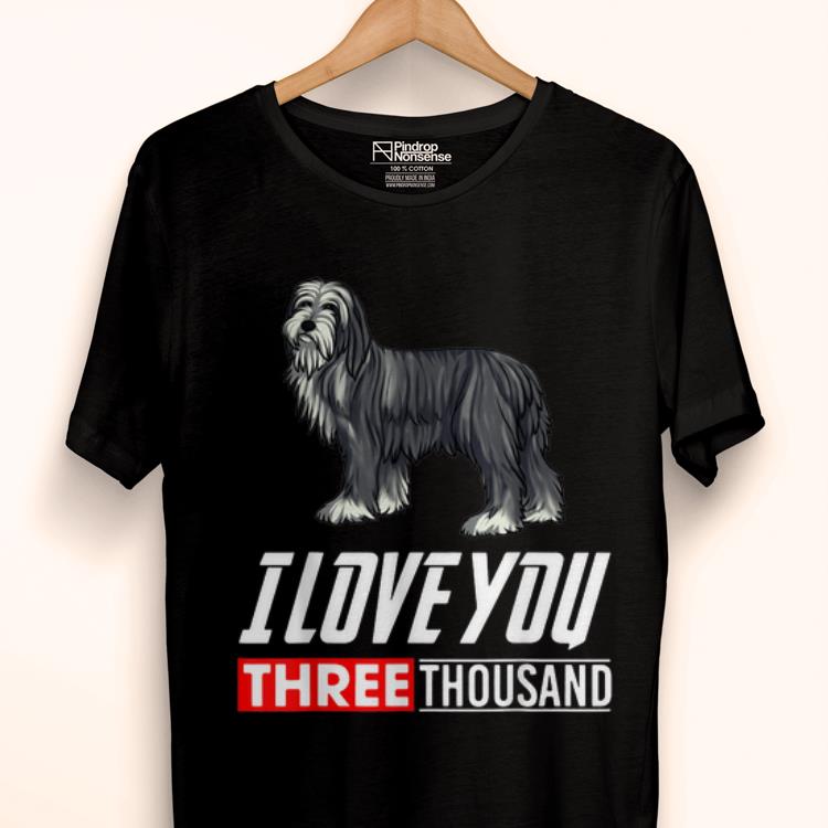 Bearded Collie I Love You 3000 shirt 2 Bearded Collie I Love You 3000 shirt
