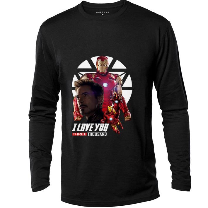 Hot Iron Man I love you three thousand Endgame shirt 2 Hot Iron Man I love you three thousand Endgame shirt