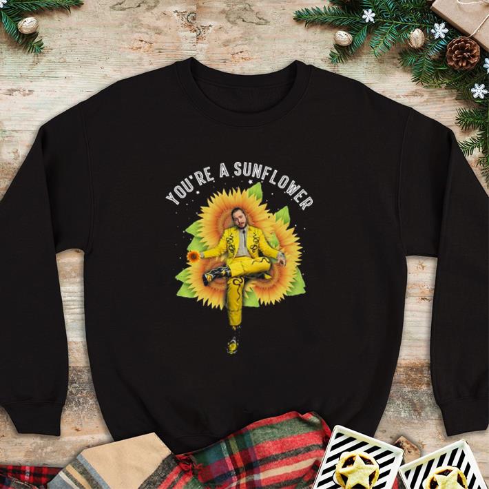 Official Post Malone You’re a sunflowers shirt 2 Official Post Malone You’re a sunflowers shirt