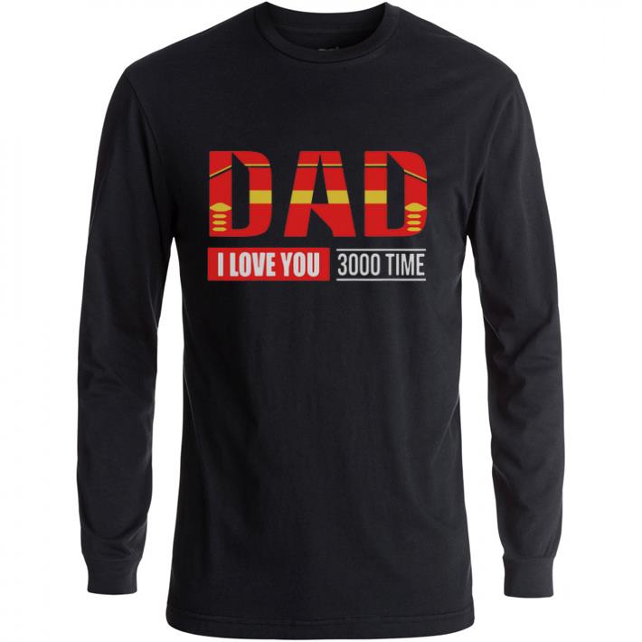 Awesome Iron Man Dad I Love You 3000 Time Avengers Endgame shirt 2 Awesome Iron Man Dad I Love You 3000 Time Avengers Endgame shirt