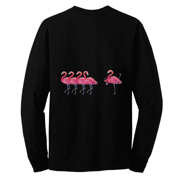 Official Flamingos and wine flamingo shirt 2 Official Flamingos and wine flamingo shirt