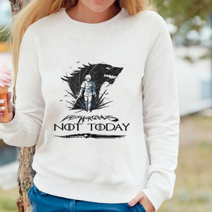 Premium Arya Stark Valar Mor Ghulis Not today Game Of Thrones shirt 2 Premium Arya Stark Valar Mor Ghulis Not today Game Of Thrones shirt