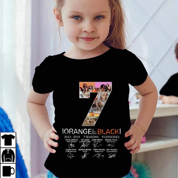 Official 7th Season Orange is the new Black 2013-2019 signatures shirt 2 Official 7th Season Orange is the new Black 2013-2019 signatures shirt