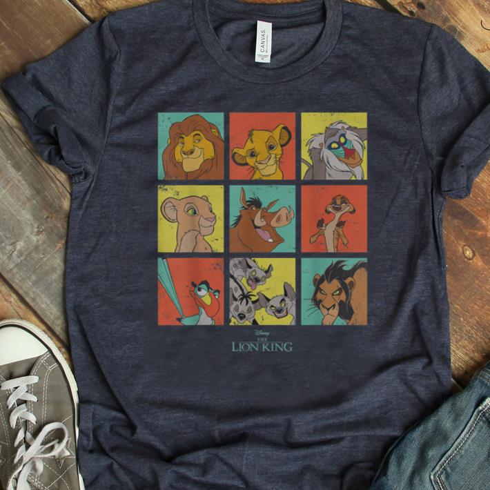 Original Disney The Lion King Characters 90s Grid shirt, hoodie ...