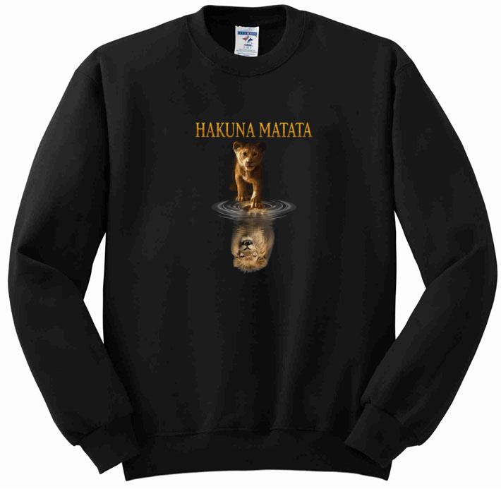 Hot Hakuna Matata Simba reflection Mufasa The Lion King 2019 shirt 2 Hot Hakuna Matata Simba reflection Mufasa The Lion King 2019 shirt