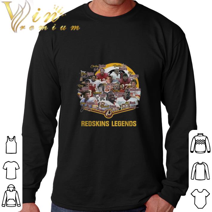 Hot Washington Redskins Legends Signatures shirt 2 Hot Washington Redskins Legends Signatures shirt
