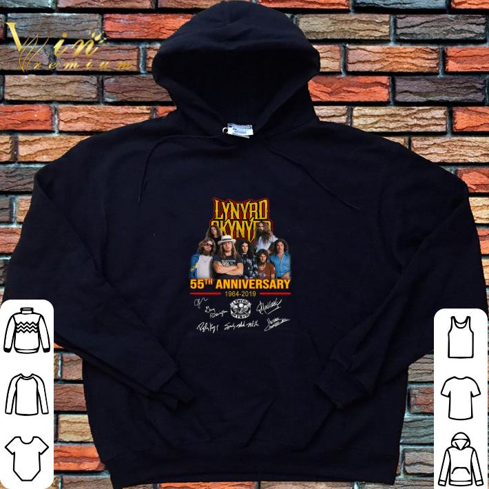 Lynyrd Skynyrd 55th anniversary 1964-2019 signatures shirt 2 Lynyrd Skynyrd 55th anniversary 1964-2019 signatures shirt
