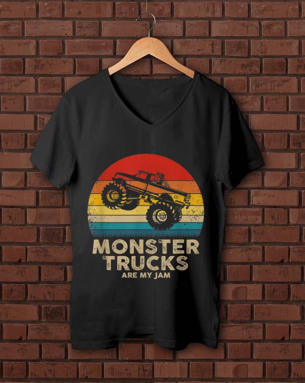 Official Monster Truck Are My jam Vintage shirt 2 Official Monster Truck Are My jam Vintage shirt