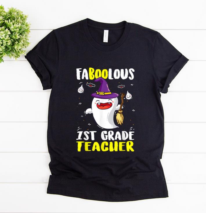 Original Boo Ghost 1st Grade Teacher Hat Witch Halloween shirt 2 Original Boo Ghost 1st Grade Teacher Hat Witch Halloween shirt