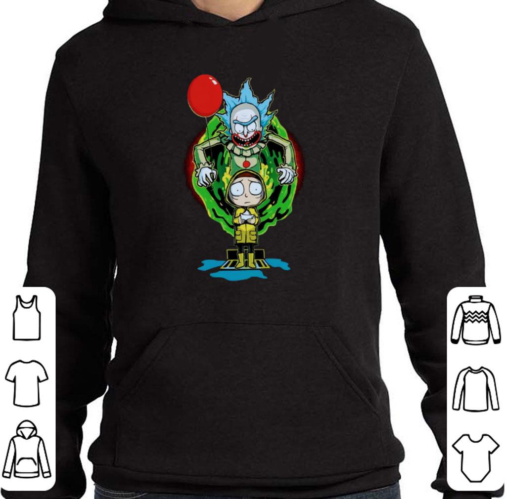 Original Rick and Morty Pennywise IT shirt 2 Original Rick and Morty Pennywise IT shirt