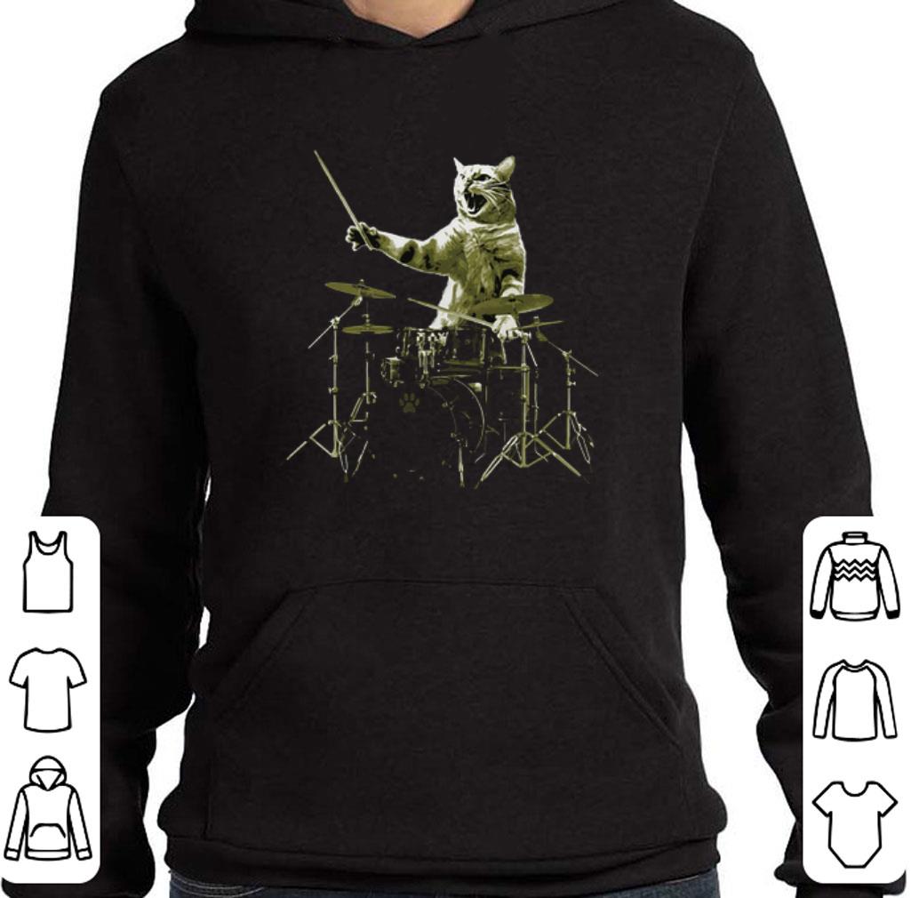 Pretty Cat I'm with the drummer shirt 2 Pretty Cat I'm with the drummer shirt