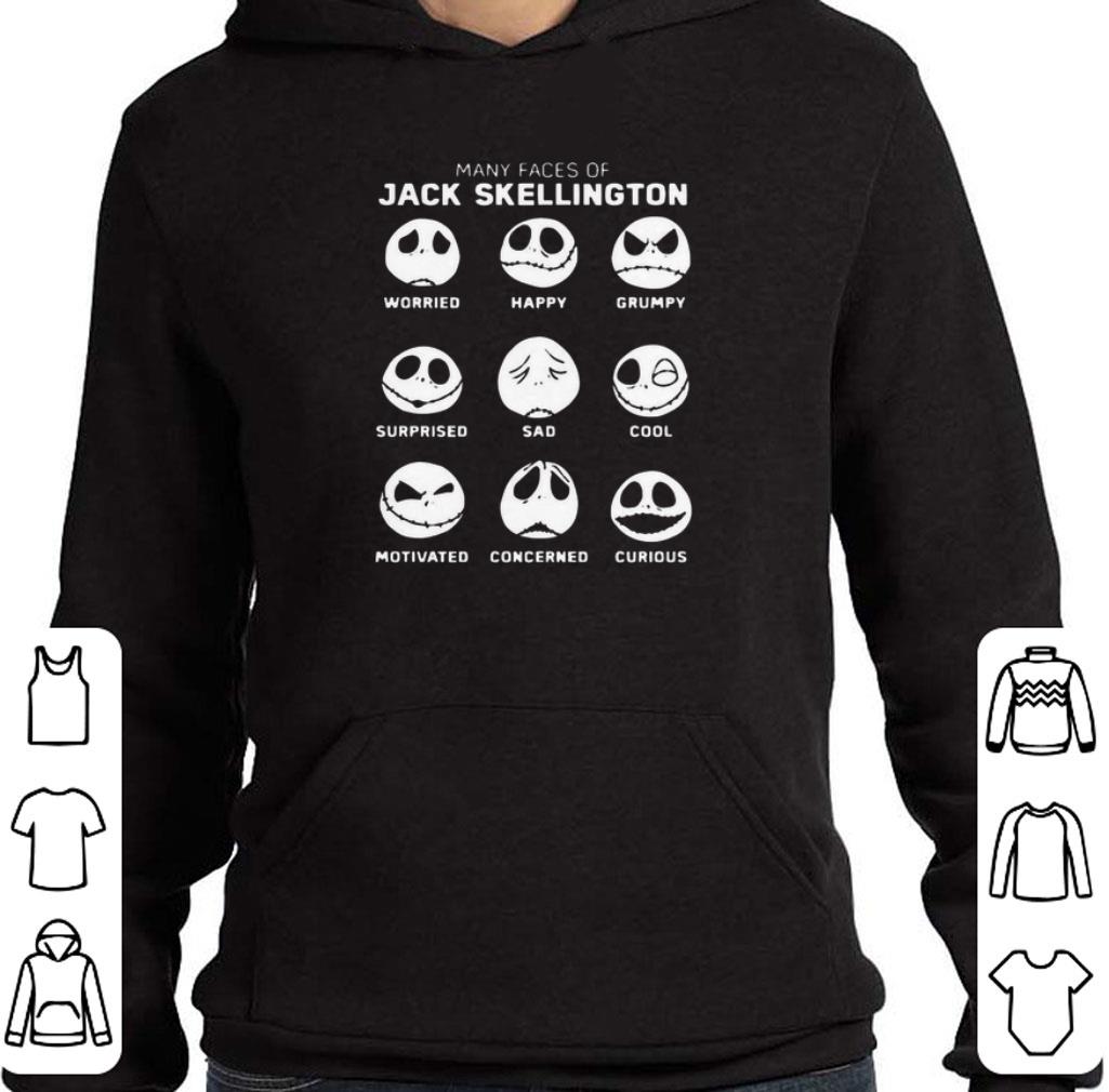 Hot Many faces of Jack Skellington faces emotion shirt 2 Hot Many faces of Jack Skellington faces emotion shirt