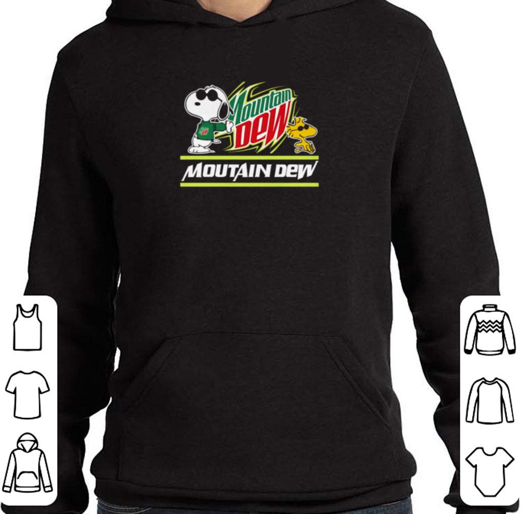 Original Snoopy Woodstock Mountain Dew Peanuts shirt 2 Original Snoopy Woodstock Mountain Dew Peanuts shirt