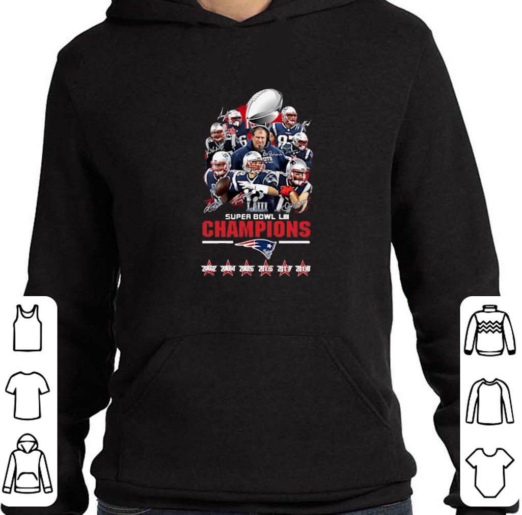 Premium New England Patriots 6 time Super Bowl Champions shirt 2 Premium New England Patriots 6 time Super Bowl Champions shirt