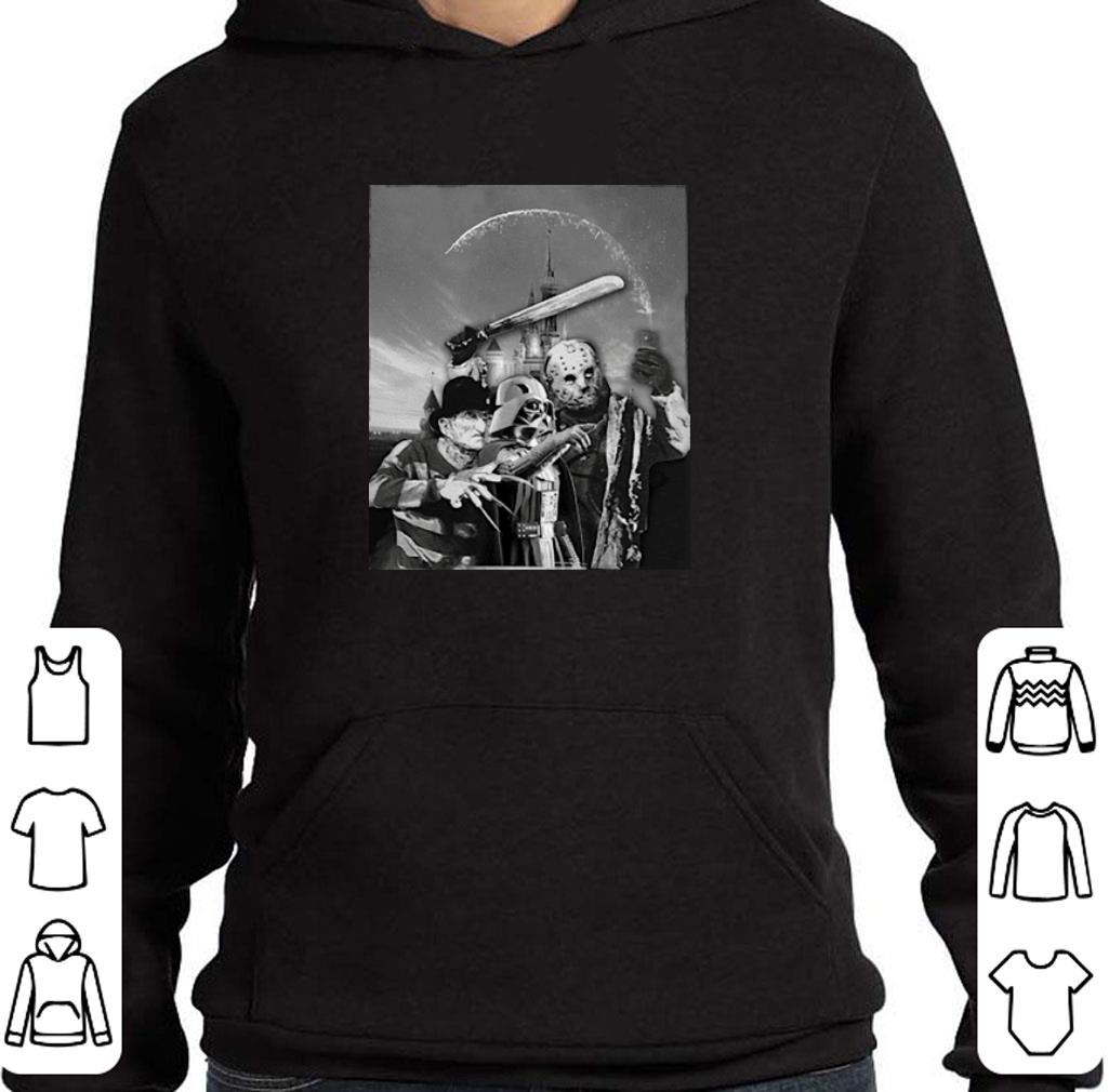 Official Darth Vader Freddy Krueger Jason Voorhees selfie shirt 2 Official Darth Vader Freddy Krueger Jason Voorhees selfie shirt