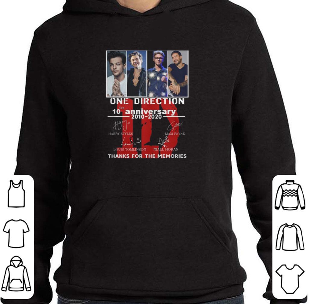 One Direction 10th anniversary 2010 2020 thanks for the memories shirt 2 One Direction 10th anniversary 2010 2020 thanks for the memories shirt