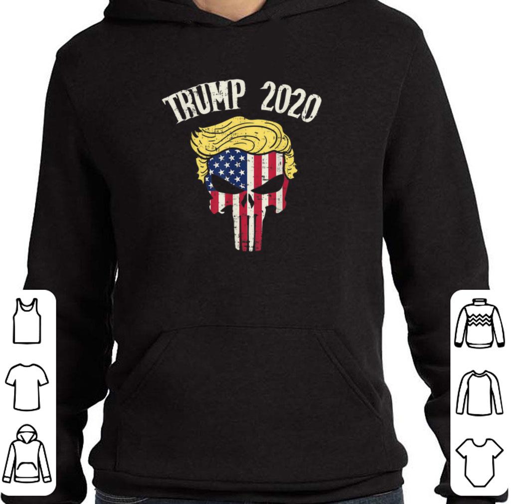 Funny Trump 2020 Skull American Flag USA shirt 2 Funny Trump 2020 Skull American Flag USA shirt