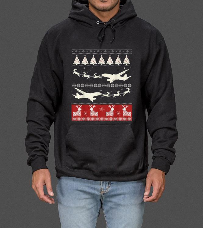 Hot Airplane Ugly Christmas sweater 2 Hot Airplane Ugly Christmas sweater