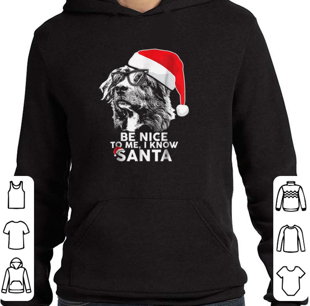 Nice Australian Shepherd Be Nice To Me I Know Santa Christmas shirt 2 Nice Australian Shepherd Be Nice To Me I Know Santa Christmas shirt