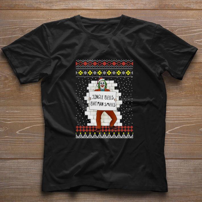 Official Joker Jingle Bells Batman Smells Ugly Christmas sweater Official Joker Jingle Bells Batman Smells Ugly Christmas sweater