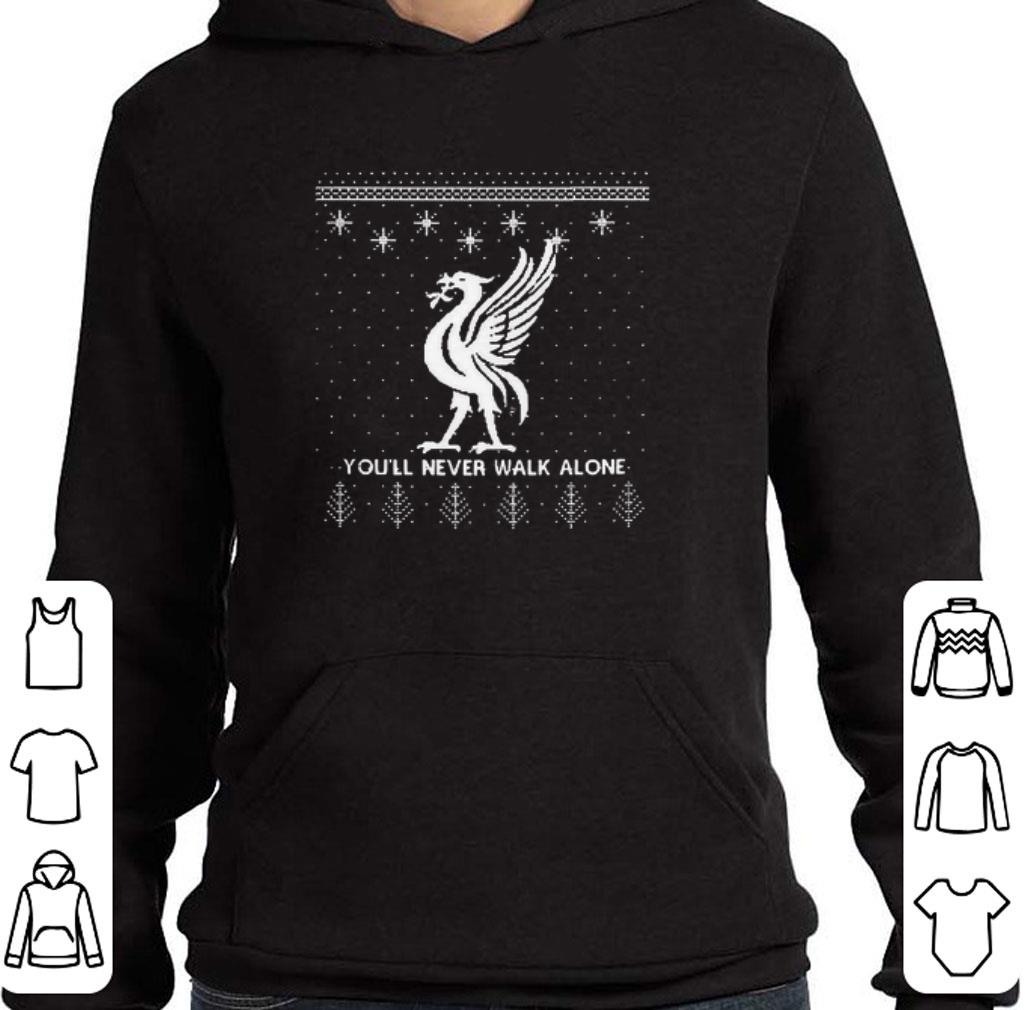 Official Liverpool FC You'll Never Walk Alone Ugly Christmas shirt 2 Official Liverpool FC You'll Never Walk Alone Ugly Christmas shirt