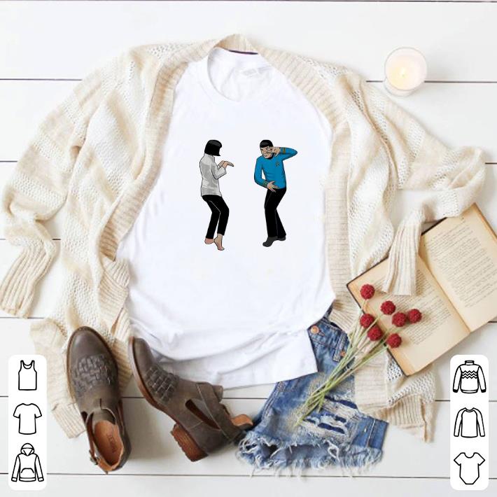 Official Spock Fiction Star Trek and Pulp Fiction shirt 2 Official Spock Fiction Star Trek and Pulp Fiction shirt