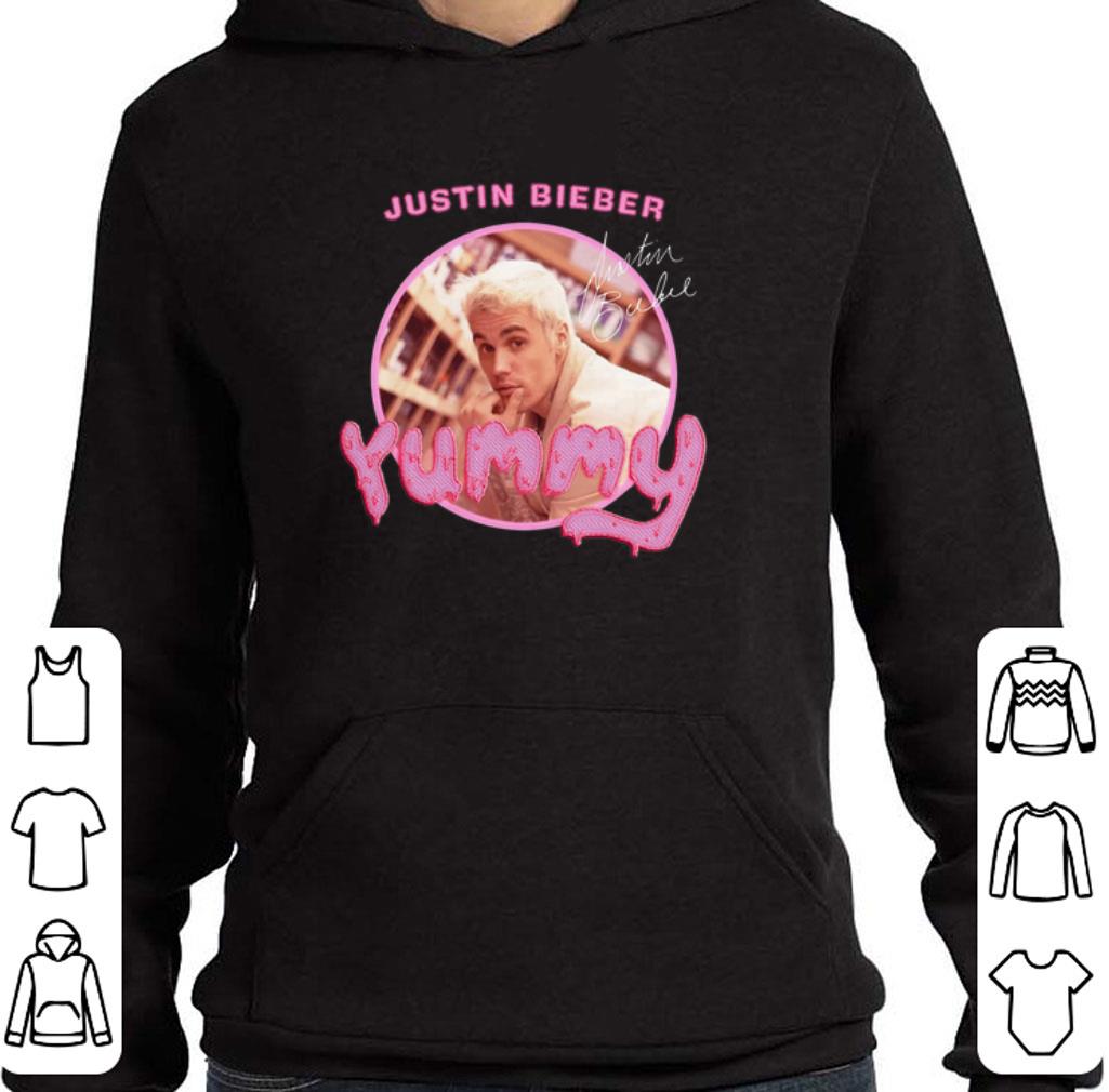 Premium Justin Bieber Yummy signature new songs shirt 2 Premium Justin Bieber Yummy signature new songs shirt