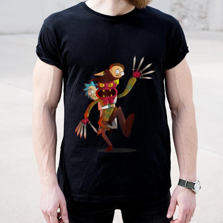 Pretty Rick And Morty A Nightmare On Scary Street Shirt Hoodie Sweater Longsleeve T shirt
