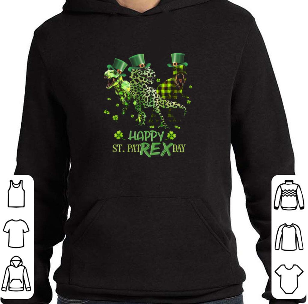 Funny Dinosaur T Rex Happy St. PatRexday Patrick's day shirt 2 Funny Dinosaur T Rex Happy St. PatRexday Patrick's day shirt