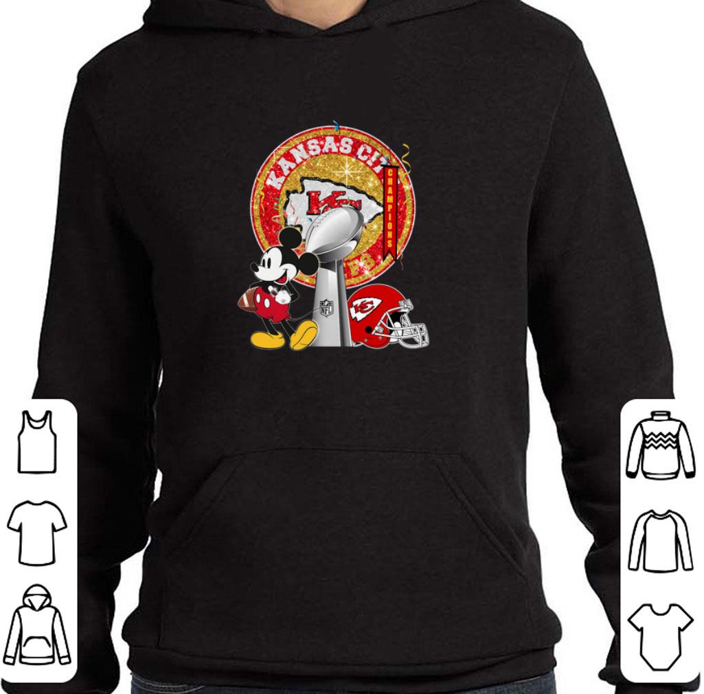 Official Mickey Mouse and Kansas City Chiefs Champions Super Bowl shirt 2 Official Mickey Mouse and Kansas City Chiefs Champions Super Bowl shirt
