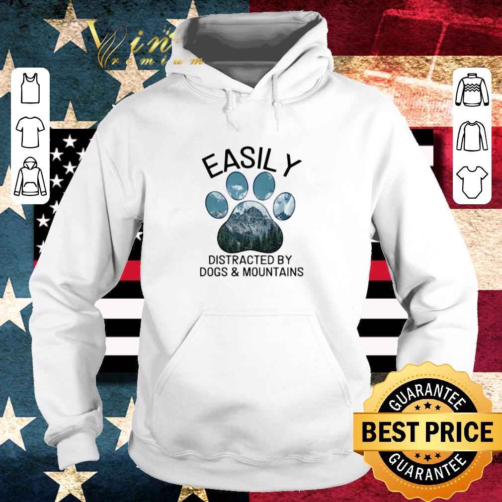 Top Easily Distracted By Dogs And Mountains shirt 2 Top Easily Distracted By Dogs And Mountains shirt